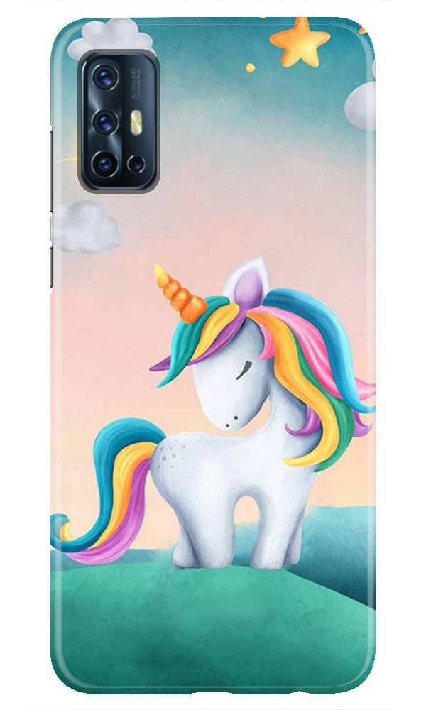 Unicorn Mobile Back Case for Vivo V17 (Design - 366)