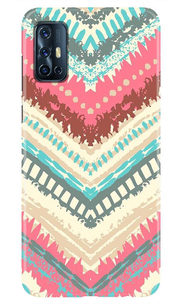Pattern Mobile Back Case for Vivo V17   (Design - 368)