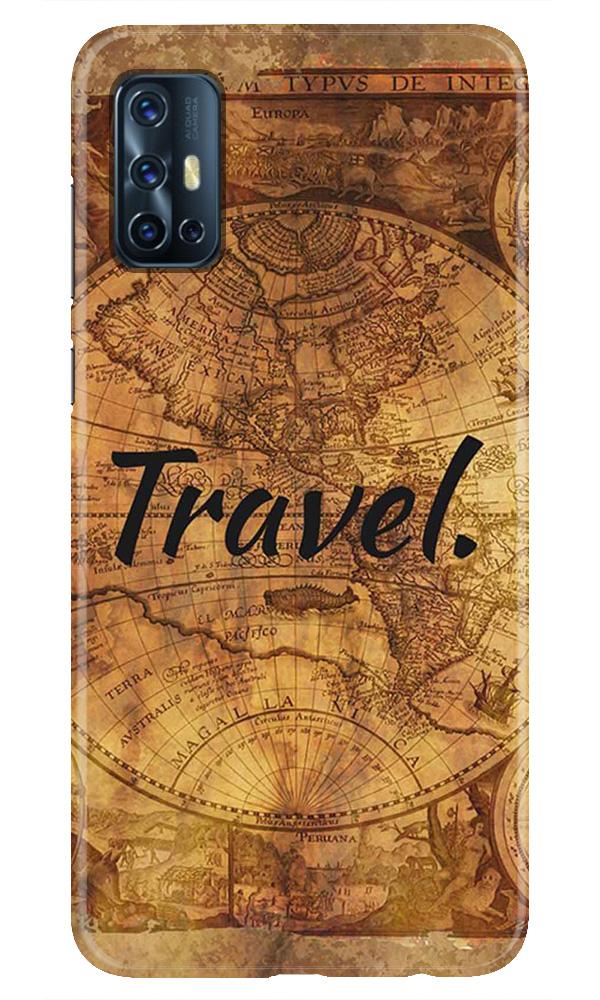 Travel Mobile Back Case for Vivo V17   (Design - 375)