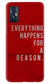 Everything Happens Reason Mobile Back Case for Vivo V17   (Design - 378)