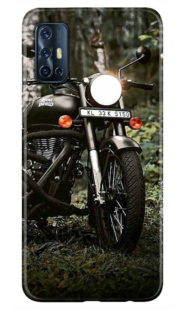 Royal Enfield Mobile Back Case for Vivo V17   (Design - 384)