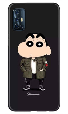 Shin Chan Mobile Back Case for Vivo V17   (Design - 391)