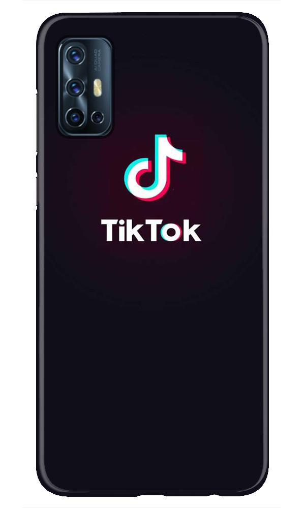 Tiktok Mobile Back Case for Vivo V17 (Design - 396)