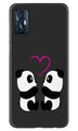 Panda Love Mobile Back Case for Vivo V17   (Design - 398)