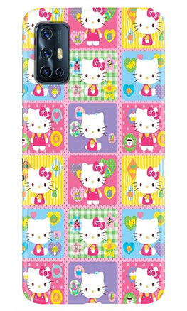 Kitty Mobile Back Case for Vivo V17 (Design - 400)