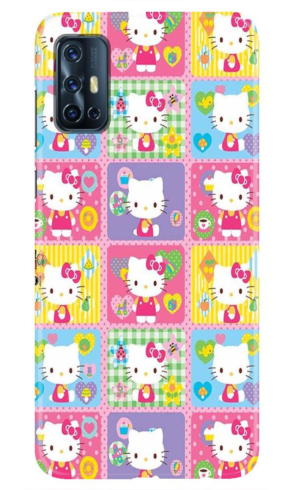 Kitty Mobile Back Case for Vivo V17   (Design - 400)