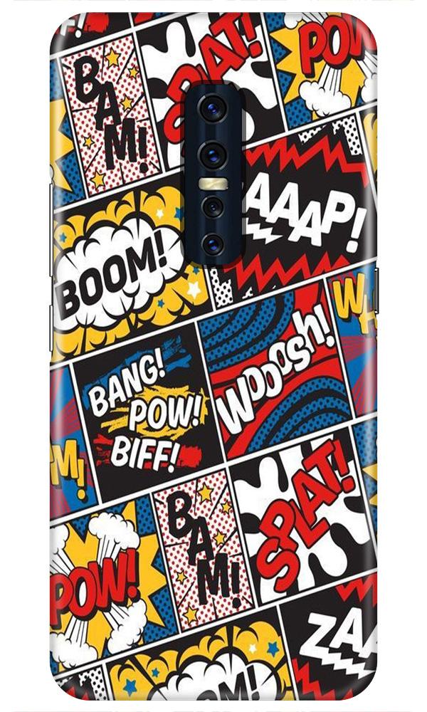 Boom Mobile Back Case for Vivo V17 Pro   (Design - 302)