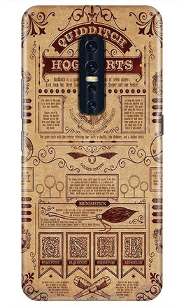 Hogwarts Mobile Back Case for Vivo V17 Pro (Design - 304)