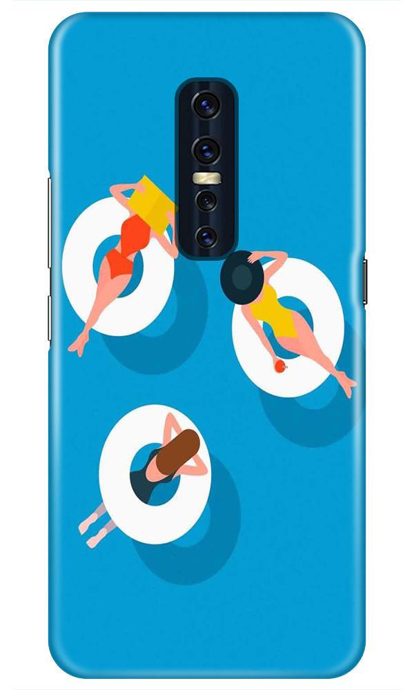 Girlish Mobile Back Case for Vivo V17 Pro   (Design - 306)