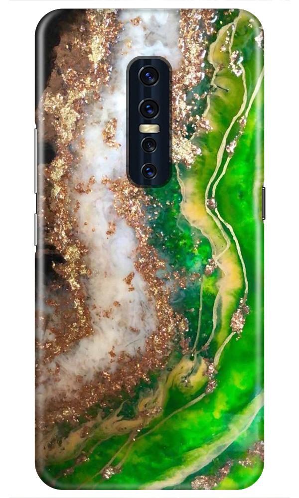 Marble Texture Mobile Back Case for Vivo V17 Pro   (Design - 307)