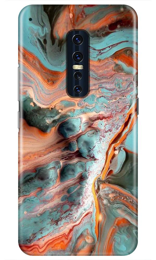 Marble Texture Mobile Back Case for Vivo V17 Pro   (Design - 309)