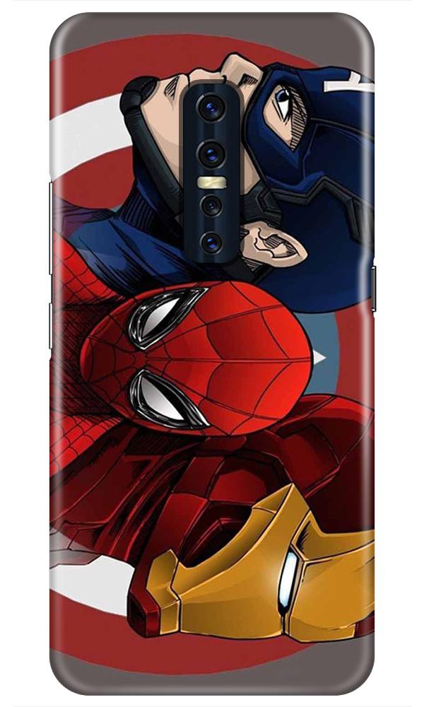 Superhero Mobile Back Case for Vivo V17 Pro   (Design - 311)