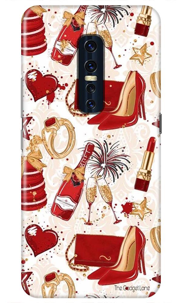 Girlish Mobile Back Case for Vivo V17 Pro   (Design - 312)