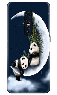 Panda Moon Mobile Back Case for Vivo V17 Pro   (Design - 318)