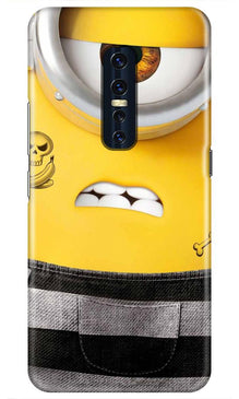 Minion Mobile Back Case for Vivo V17 Pro   (Design - 324)