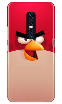 Angry Bird Red Mobile Back Case for Vivo V17 Pro   (Design - 325)