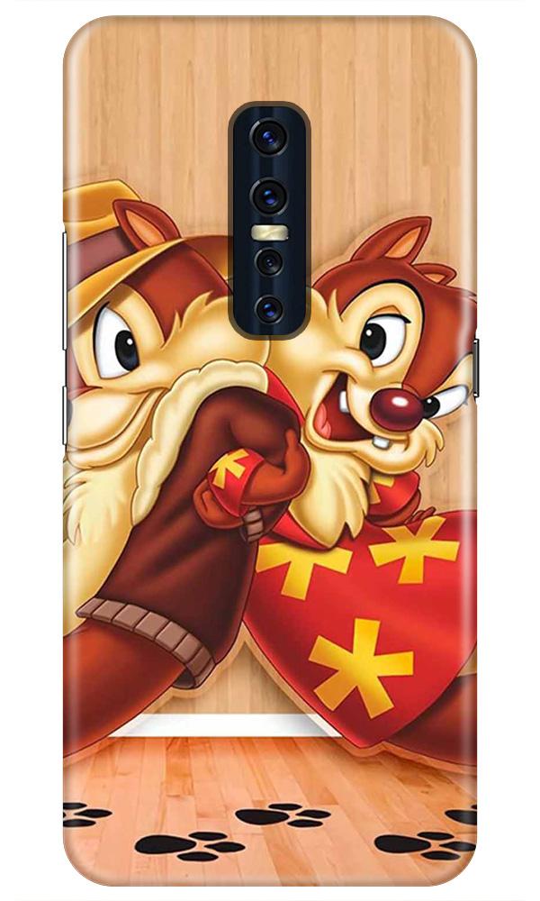 Chip n Dale Mobile Back Case for Vivo V17 Pro   (Design - 335)