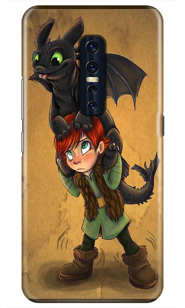 Dragon Mobile Back Case for Vivo V17 Pro   (Design - 336)