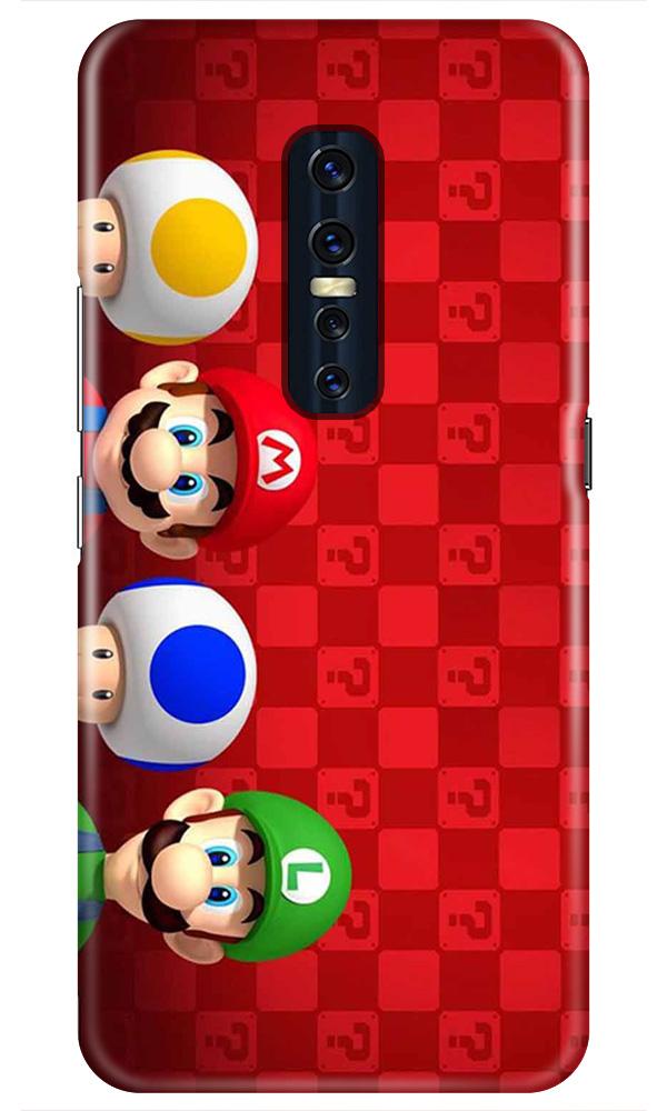 Mario Mobile Back Case for Vivo V17 Pro   (Design - 337)