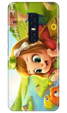 Baby Girl Mobile Back Case for Vivo V17 Pro   (Design - 339)