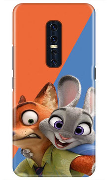 Cartoon Mobile Back Case for Vivo V17 Pro   (Design - 346)