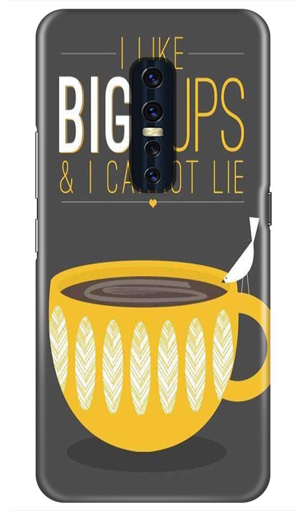 Big Cups Coffee Mobile Back Case for Vivo V17 Pro   (Design - 352)