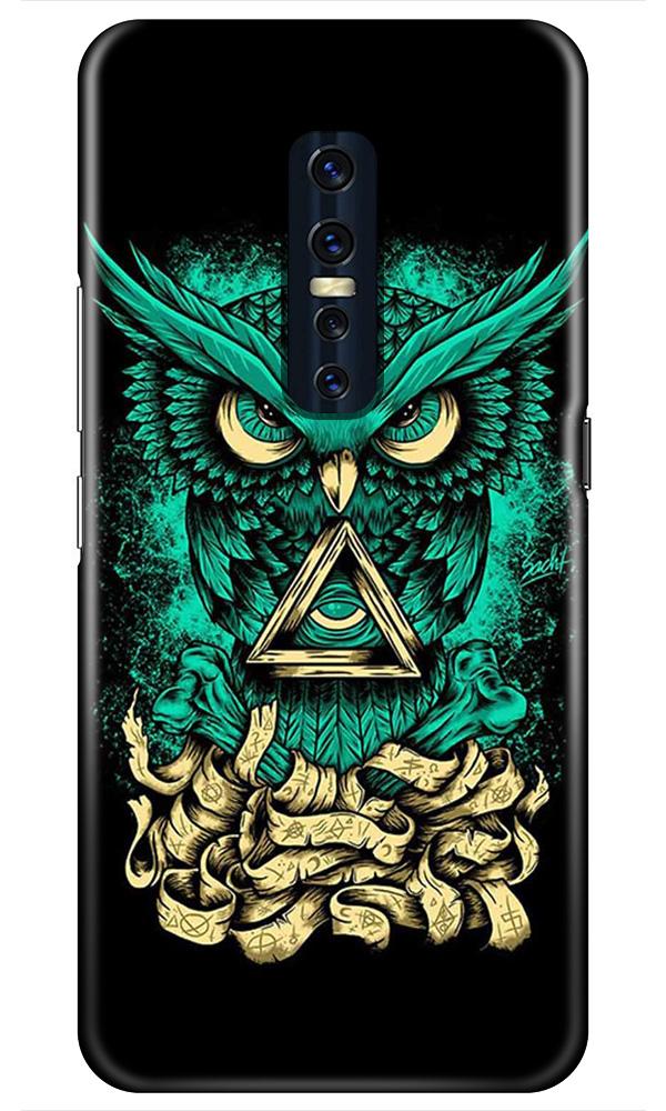 Owl Mobile Back Case for Vivo V17 Pro   (Design - 358)