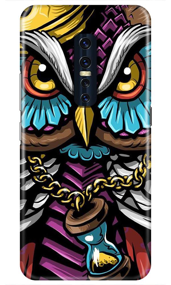Owl Mobile Back Case for Vivo V17 Pro   (Design - 359)