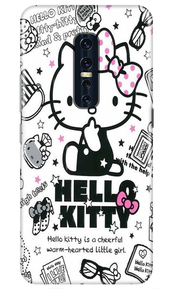 Hello Kitty Mobile Back Case for Vivo V17 Pro   (Design - 361)