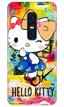 Hello Kitty Mobile Back Case for Vivo V17 Pro   (Design - 362)