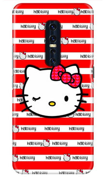 Hello Kitty Mobile Back Case for Vivo V17 Pro   (Design - 364)