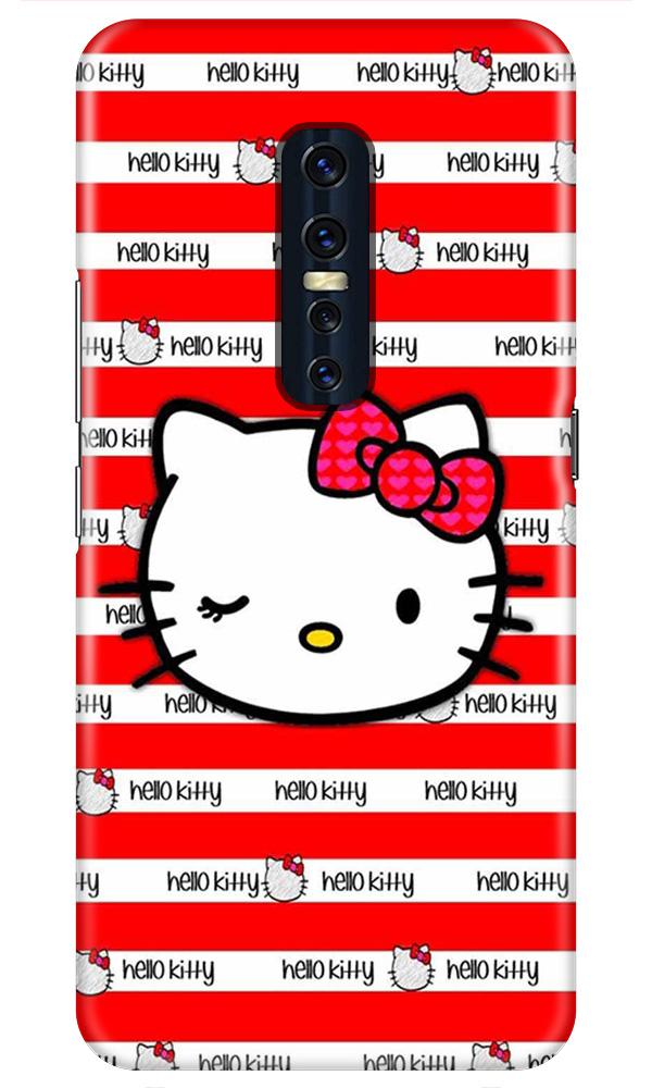 Hello Kitty Mobile Back Case for Vivo V17 Pro   (Design - 364)