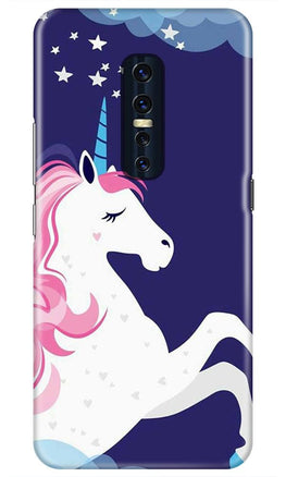 Unicorn Mobile Back Case for Vivo V17 Pro (Design - 365)