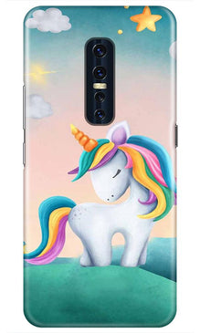 Unicorn Mobile Back Case for Vivo V17 Pro   (Design - 366)