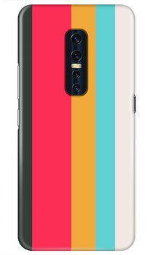 Color Pattern Mobile Back Case for Vivo V17 Pro   (Design - 369)