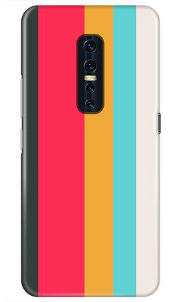 Color Pattern Mobile Back Case for Vivo V17 Pro (Design - 369)