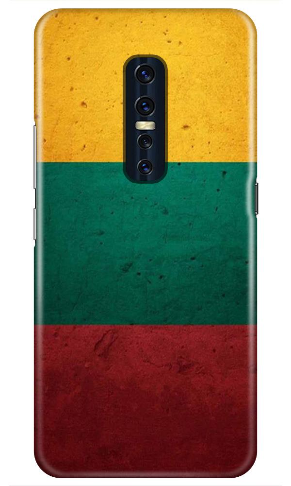 Color Pattern Mobile Back Case for Vivo V17 Pro   (Design - 374)