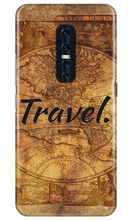 Travel Mobile Back Case for Vivo V17 Pro (Design - 375)
