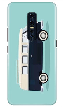 Travel Bus Mobile Back Case for Vivo V17 Pro   (Design - 379)