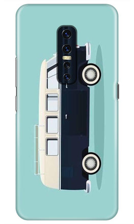 Travel Bus Mobile Back Case for Vivo V17 Pro (Design - 379)