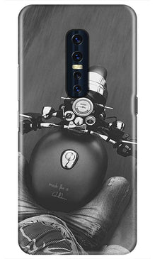 Royal Enfield Mobile Back Case for Vivo V17 Pro   (Design - 382)
