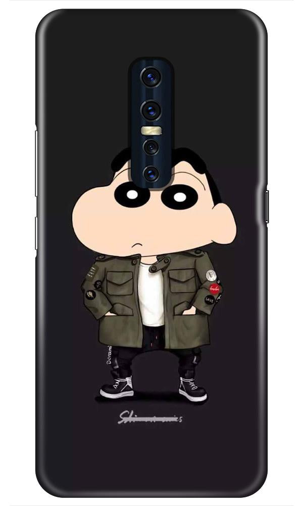 Shin Chan Mobile Back Case for Vivo V17 Pro   (Design - 391)