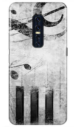 Music Mobile Back Case for Vivo V17 Pro (Design - 394)