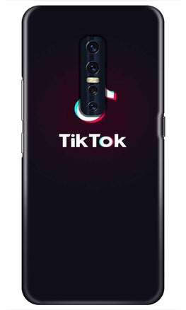 Tiktok Mobile Back Case for Vivo V17 Pro (Design - 396)