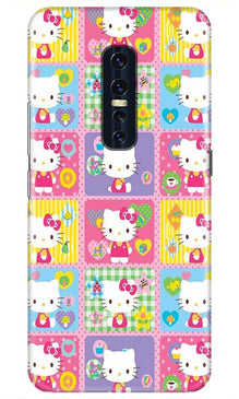Kitty Mobile Back Case for Vivo V17 Pro   (Design - 400)