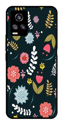 Floral Pattern2 Metal Mobile Case for Vivo V20