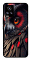 Owl Design Metal Mobile Case for Vivo V20   (Design No -26)