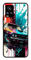 Vintage Car Metal Mobile Case for Vivo V20   (Design No -29)
