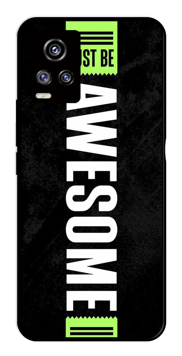 Awesome Metal Mobile Case for Vivo V20   (Design No -33)