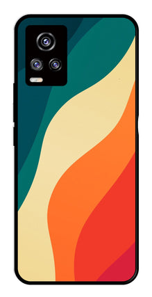 Muted Rainbow Metal Mobile Case for Vivo V20